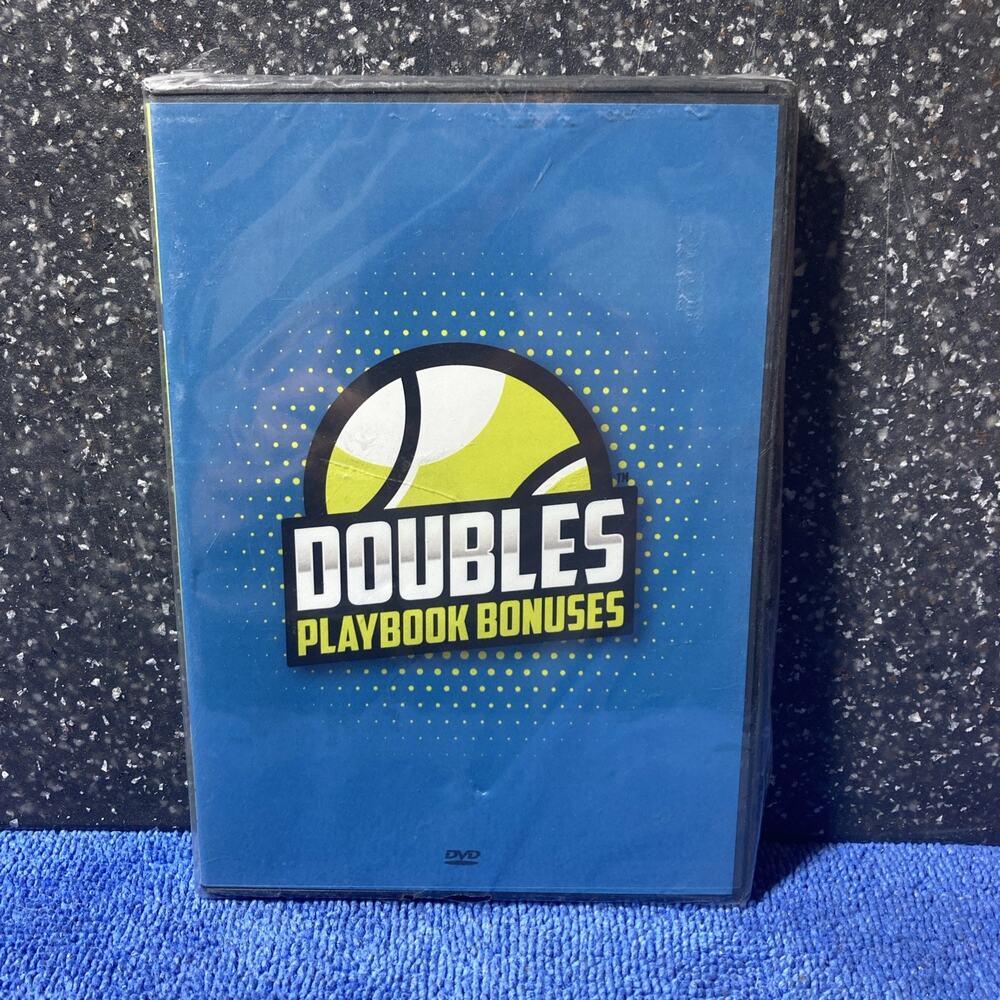 Doubles Playbook Bonuses: Doubles At Any Age DVD (Fuzzy Yellow Balls) NEW SEALED